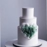 Стильный свадебный торт №127461