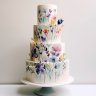 Свадебный торт Акварель №127473