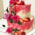 Свадебный торт Акварель №127477
