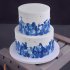 Свадебный торт Акварель №127479