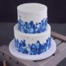 Свадебный торт Акварель №127478