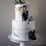 Свадебный торт Акварель №127486