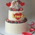 Свадебный торт Love is №127501