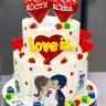 Свадебный торт Love is №127508
