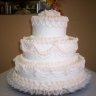 Свадебный торт в стиле 90-х №127516
