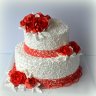 Свадебный торт в стиле 90-х №127520