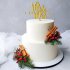 Зимний свадебный торт №127614
