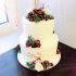 Зимний свадебный торт №127615