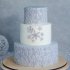 Зимний свадебный торт №127620