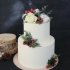 Зимний свадебный торт №127628