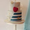 Морской свадебный торт №127716
