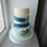 Морской свадебный торт №127728