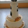 Свадебный торт с маяком №127738