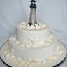 Свадебный торт с маяком №127738