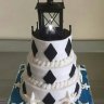 Свадебный торт с маяком №127745