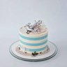 Свадебный торт с якорем №127761