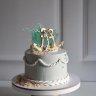 Свадебный торт с якорем №127766