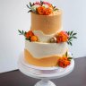 Осенний свадебный торт №127776