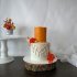 Осенний свадебный торт №127777