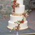 Осенний свадебный торт №127779