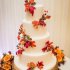 Осенний свадебный торт №127787