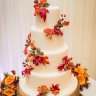 Осенний свадебный торт №127786