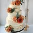 Осенний свадебный торт №127791