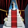 Свадебный торт Оскар №127794