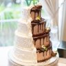 Свадебный торт с шоколадом №127893