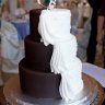 Свадебный торт с шоколадом №127897