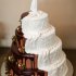 Свадебный торт с шоколадом №127898