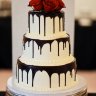 Свадебный торт с шоколадом №127910