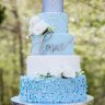 Эксклюзивный свадебный торт №127946