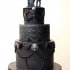 Готический свадебный торт №127996