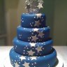 Свадебный торт Звездный №128178