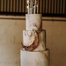 Свадебный торт Звездный №128187