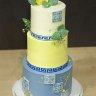 Итальянский свадебный торт №128193