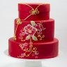 Китайский свадебный торт №128222