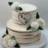 Молодежный свадебный торт №128276