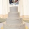 Молодежный свадебный торт №128284