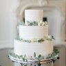 Молодежный свадебный торт №128289
