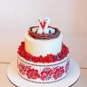 Народный свадебный торт №128344