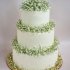 Нежный свадебный торт №128356