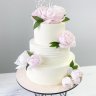 Нежный свадебный торт №128357