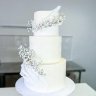 Нежный свадебный торт №128365