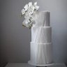 Нежный свадебный торт №128366