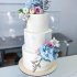 Нежный свадебный торт №128368