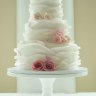 Нежный свадебный торт №128368