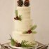 Новогодний свадебный торт №128372