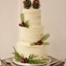 Новогодний свадебный торт №128374